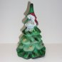 Fenton Glass Jadeite Old Fashioned Santa Christmas Tree Figurine Ltd Ed #22/58