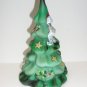 Fenton Glass Jadeite Old Fashioned Santa Christmas Tree Figurine Ltd Ed #22/58