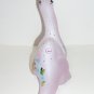 Fenton Glass Pink Opalescent Baby Dinos Dinosaur Figurine Ltd Ed GSE #8/40 M Kibbe