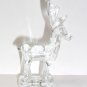 Mosser Glass Crystal Christmas Reindeer Deer Rudolph Fawn Figurine Made In USA!