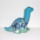 Fenton Glass Baby Blue Ladybug Dinosaur Figurine Ltd Ed GSE #13/50 M Kibbe