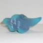 Fenton Glass Baby Blue Ladybug Dinosaur Figurine Ltd Ed GSE #13/50 M Kibbe