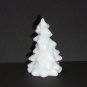 Mosser Glass Milk White 2.75" Mini Christmas Tree Figurine Holiday Made In USA!