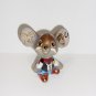 Fenton Glass Howdy Y'all Western Sheriff w Horse Mouse Ltd Ed #34/45 Kim Barley