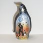 Fenton Glass Halloween Penguin in Witch Hat Figurine Ltd Ed #22/26 Barley