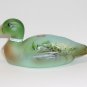 Fenton Glass Jadeite Mama Duck Ducklings Mallard Figurine Ltd Ed #11/38 Kibbe