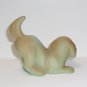 Fenton Glass Jadeite Mallard Duck Drake Puppy Dog Figurine Ltd Ed #2/30 Kibbe