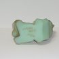 Fenton Glass Jadeite Mallard Duck Drake Puppy Dog Figurine Ltd Ed #2/30 Kibbe