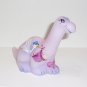 Fenton Glass Pink Special Delivery Stork Dinosaur Figurine Ltd Ed #8/24 M Kibbe