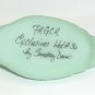 Fenton Glass Jadeite Jade Frog Lily Pad Mallard Duck Figurine FAGCA Ltd Ed 36