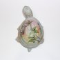 Fenton Glass Marble Treasure Chest Beach Turtle Figurine Ltd Ed #18/37 M. Kibbe