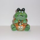 Fenton Glass Halloween Ogre Frankenstein Hippo Figurine Ltd Ed #18/45 K Barley