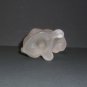 Fenton Art Glass Antique Early 1900's Crystal Satin Bulldog Dog Figurine