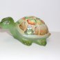 Fenton Glass Crystal Bug Eyed Turtle Figurine Ltd Ed #29/35 M. Kibbe