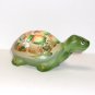 Fenton Glass Crystal Bug Eyed Turtle Figurine Ltd Ed #29/35 M. Kibbe