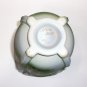 Fenton Glass Grey Marble Farmyard "Donkey" Square Panel Vase Ltd Ed #5/20 Kibbe