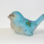 Fenton Glass Crystal Bluebird Berries Song Bird Figurine Ltd Ed #5/15 M Kibbe