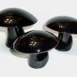 Viking Glass Mold Classic Black Three Mushroom Set by Mosser Glass