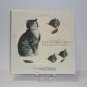 Chessie Cat Kitten Family C & O Railroad Mascot Coasterstone Trivet New 7" x 7"