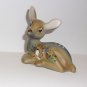 Fenton Glass Amethyst Purple Snackin' Squirrel Fawn Deer Figurine Ltd Ed #5/20