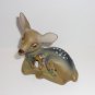 Fenton Glass Amethyst Purple Snackin' Squirrel Fawn Deer Figurine Ltd Ed #5/20