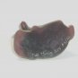 Fenton Glass Amethyst Purple Snackin' Squirrel Fawn Deer Figurine Ltd Ed #5/20