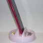 Mosser Glass Crown Tuscan Pink Cell Phone Holder Kitchen Accessory Made In USA
