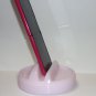 Mosser Glass Crown Tuscan Pink Cell Phone Holder Kitchen Accessory Made In USA