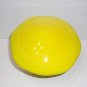 Viking Glass Dandelion Yellow Jumbo Mushroom UV Glow by Mosser Glass