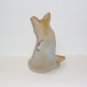 Fenton Glass Natural Native "Dream Catcher" Fox Figurine Ltd Ed #10/23 M Kibbe