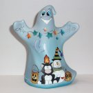 Fenton Glass Frosty Fright Christmas Halloween Ghost Figurine Ltd Ed #19/32