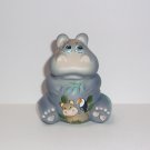 Fenton Glass Toucan Crocodile Hippo Pals Figurine Ltd Ed #6/27 K Barley