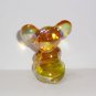 Fenton Glass Marigold Carnival Mouse Figurine NFGS Exclusive Ltd Ed