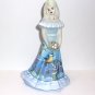 Fenton Glass Kimberlight Blue Winter Nest Bluebird Bridesmaid Doll Ltd Ed #2/37
