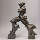 FUTURISTIC MAN 8" MODERN ART STATUE SCULPTURE UMBERTO BOCCIONI BRONZE FINISH DYNAMISM FUTURISTIC MAN 8" MODERN ART STATUE SCULPTURE UMBERTO BOCCIONI BRONZE FINISH DYNAMISM