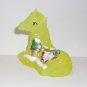 Fenton Glass Mold Topaz Yellow Vaseline Snowy Gnome Horse Foal LE Sunday Davis