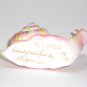 Fenton Glass Tie Dye Dyed Snail Figurine Ltd Ed #14/76 JK Spindler