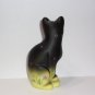 Fenton Glass Dandelion Yellow Luna Stylized Cat Figurine Ltd Ed #24/30 K Barley