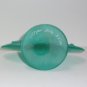 Fenton Glass Teal Spring Easter Bunny Display Logo Sign Ltd Ed #27/51 Kibbe