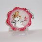 Fenton Glass Holly & Heart Cardinal Snowman Christmas Ornament Ltd Ed #22/47