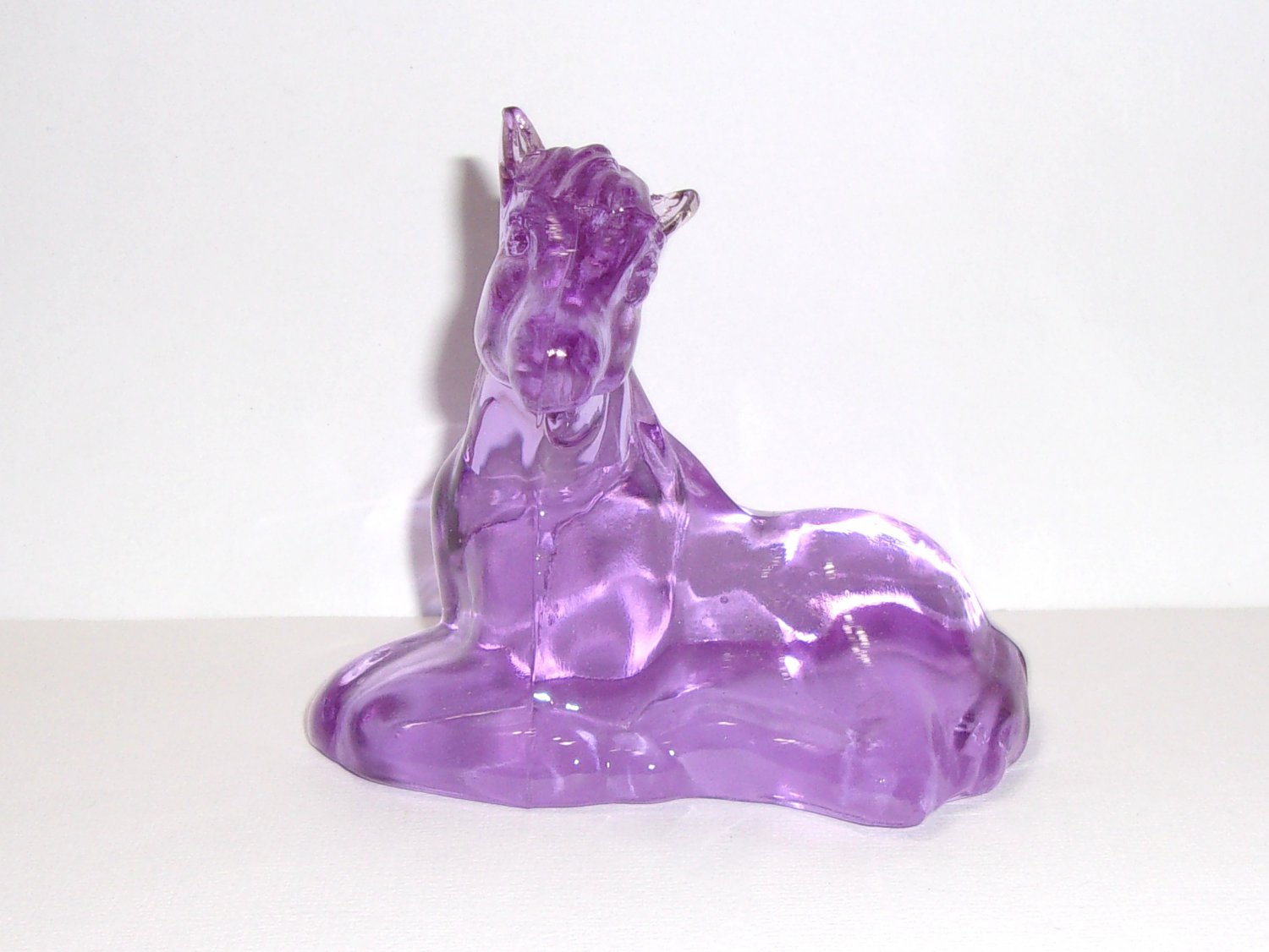 Fenton Glass Mold Alexandrite Horse Foal Pony Figurine by West Virginia Glass