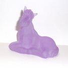 Fenton Glass Mold Alexandrite Satin Horse Foal Pony Figurine West Virginia Glass
