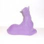 Fenton Glass Mold Alexandrite Satin Horse Foal Pony Figurine West Virginia Glass