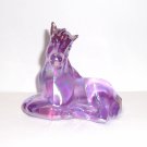 Fenton Glass Mold Alexandrite Carnival Horse Foal Pony Figurine by WV Glass