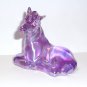 Fenton Glass Mold Alexandrite Carnival Horse Foal Pony Figurine by WV Glass