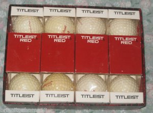 titleist red balls