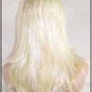 Blonde Wig Long Layered  Wigs Bangs Layers bang