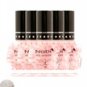 NABI Nail Polish Pink Star Glitter Nail Lacquer Glam NEW