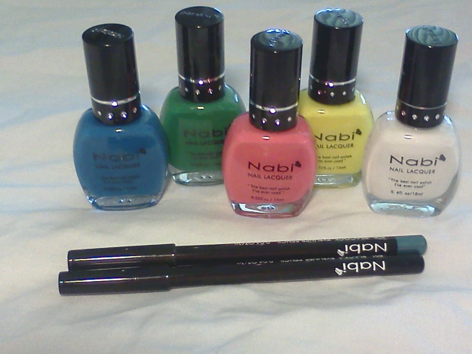 NABI Nail Polish Lacquer Assorted Colors Spring Collection