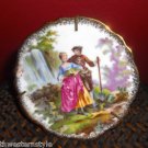 LIMOGES ANTIQUE SIGNED MINIATURE PLATE, HANDPAINTED